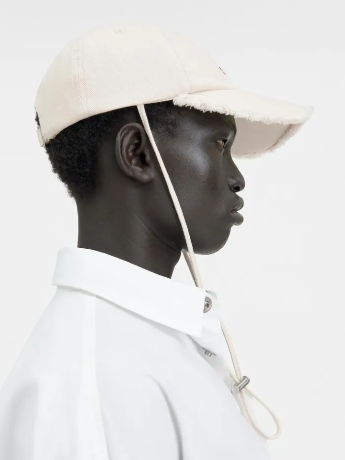 WomenMen Hats JACQUEMUS The Artichaut Cap Offwhite