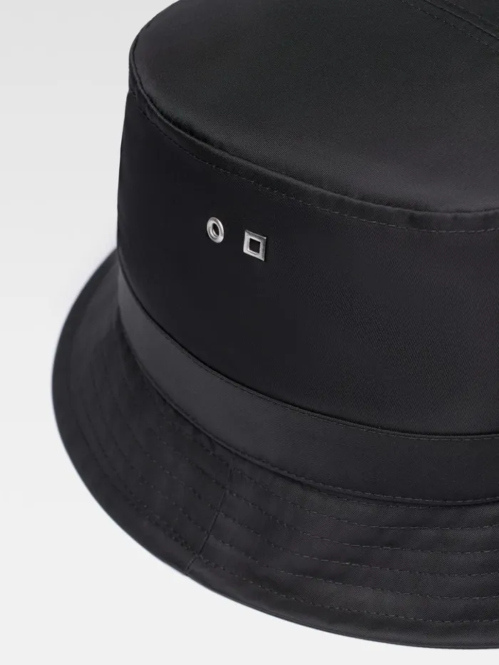 WomenMen Hats JACQUEMUS The Ovalie Bucket Hat Black WomenMen Hats JACQUEMUS The Ovalie Bucket Hat Black