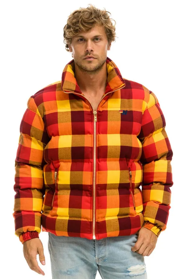 WomenMen Outerwear Aviator Nation PLAID TRAVELER JACKET 8211 SURFY PLAID