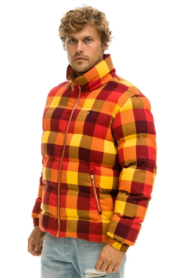 WomenMen Outerwear Aviator Nation PLAID TRAVELER JACKET 8211 SURFY PLAID