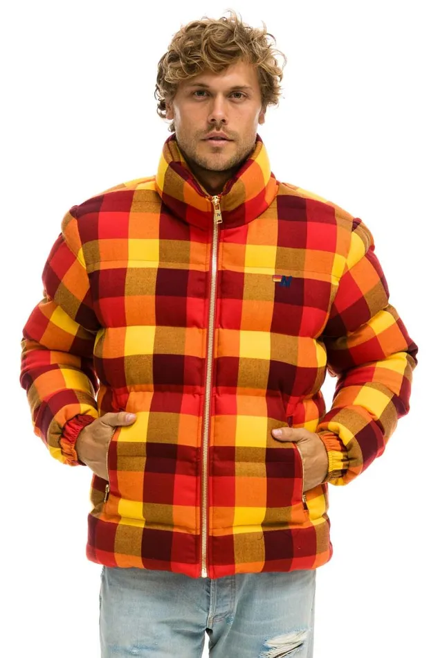 WomenMen Outerwear Aviator Nation PLAID TRAVELER JACKET 8211 SURFY PLAID