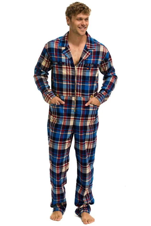 WomenMen Outerwear Aviator Nation UNISEX PLAID FLIGHT SUIT 8211 PATRIOT PLAID WomenMen Outerwear Aviator Nation UNISEX PLAID FLIGHT SUIT 8211 PATRIOT PLAID