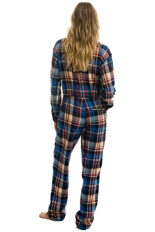 WomenMen Outerwear Aviator Nation UNISEX PLAID FLIGHT SUIT 8211 PATRIOT PLAID WomenMen Outerwear Aviator Nation UNISEX PLAID FLIGHT SUIT 8211 PATRIOT PLAID