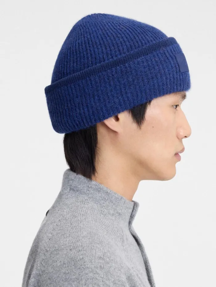 WomenMen Scarves Beanies and Gloves JACQUEMUS The Gros Grain Beanie Navy WomenMen Scarves Beanies and Gloves JACQUEMUS The Gros Grain Beanie Navy