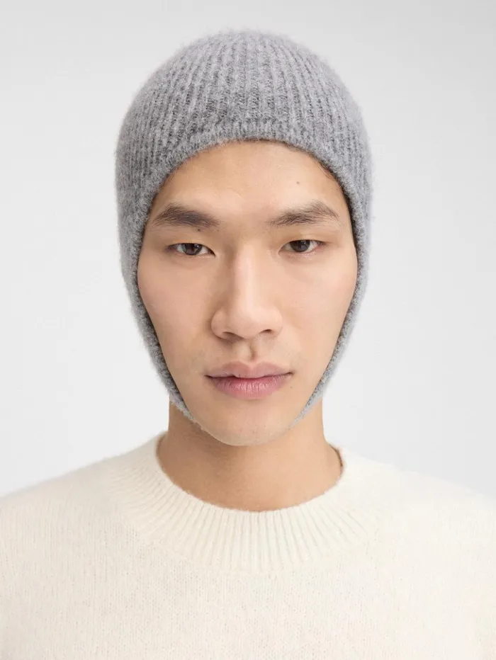WomenMen Scarves Beanies and Gloves JACQUEMUS The Gros Grain Hood Dark Grey WomenMen Scarves Beanies and Gloves JACQUEMUS The Gros Grain Hood Dark Grey