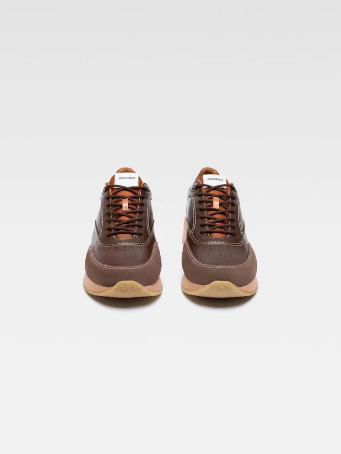 WomenMen Shoes JACQUEMUS The Daddy Sneakers Dark Brown WomenMen Shoes JACQUEMUS The Daddy Sneakers Dark Brown