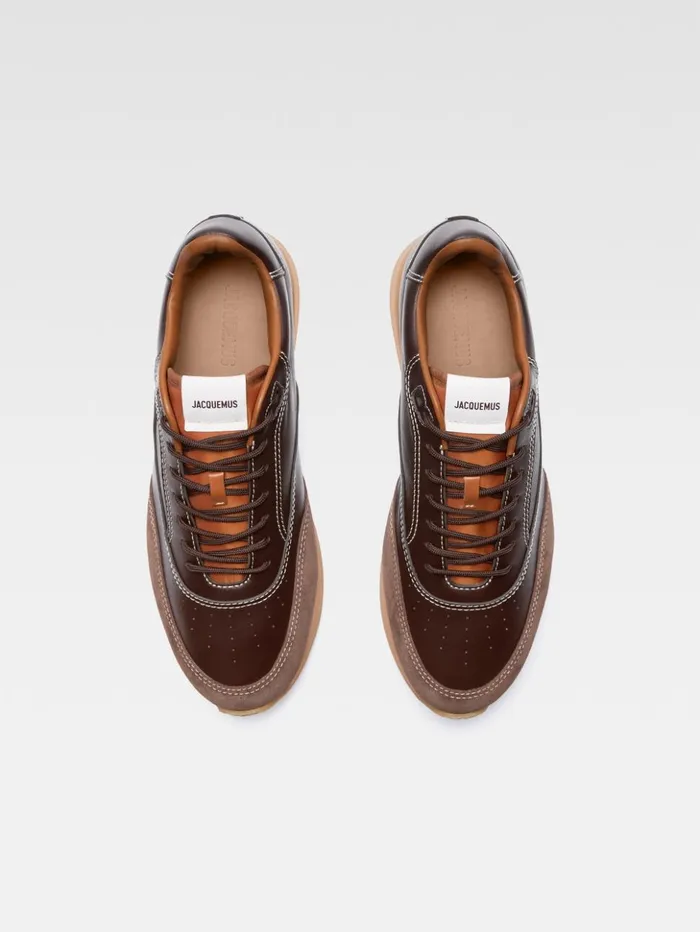 WomenMen Shoes JACQUEMUS The Daddy Sneakers Dark Brown WomenMen Shoes JACQUEMUS The Daddy Sneakers Dark Brown