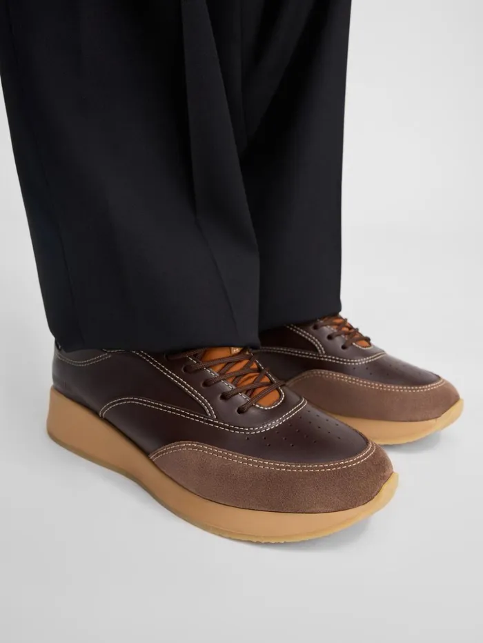 WomenMen Shoes JACQUEMUS The Daddy Sneakers Dark Brown WomenMen Shoes JACQUEMUS The Daddy Sneakers Dark Brown