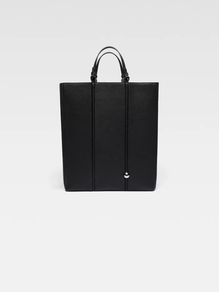 WomenMen Shoulder Bags JACQUEMUS The Marino Shopper Bag Black