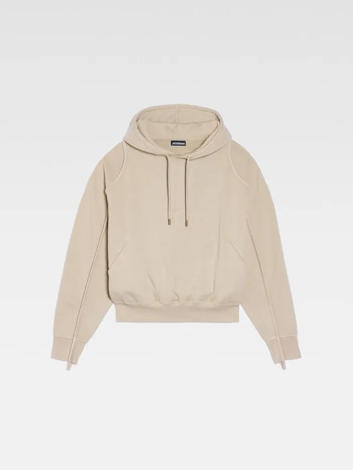 WomenMen Sweatshirts and Joggings JACQUEMUS The Camargue Sweatshirt Light Beige WomenMen Sweatshirts and Joggings JACQUEMUS The Camargue Sweatshirt Light Beige