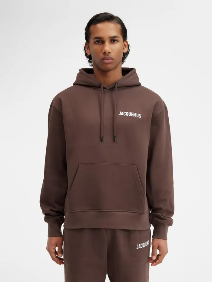 WomenMen Sweatshirts and Joggings JACQUEMUS The Jacquemus Sweatshirt Brown