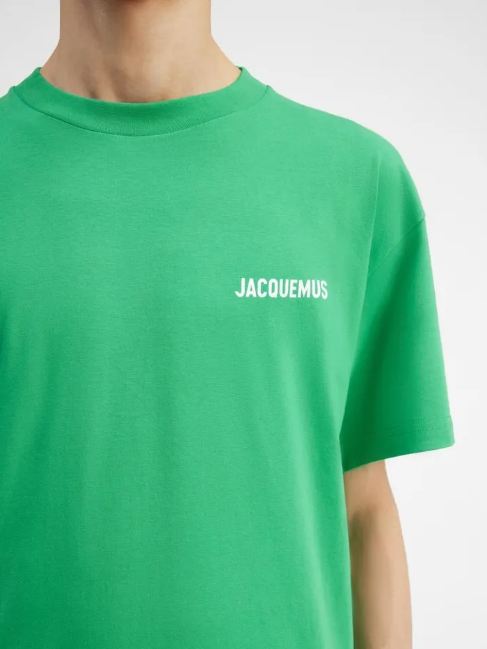 WomenMen Tshirts JACQUEMUS The Jacquemus Tshirt Green WomenMen Tshirts JACQUEMUS The Jacquemus Tshirt Green