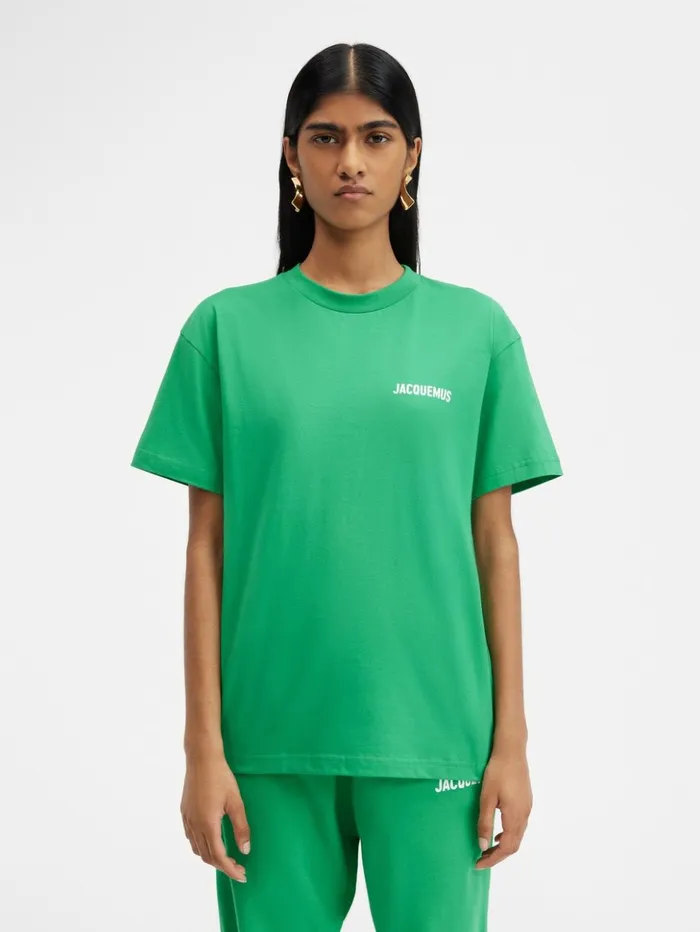 WomenMen Tshirts JACQUEMUS The Jacquemus Tshirt Green WomenMen Tshirts JACQUEMUS The Jacquemus Tshirt Green
