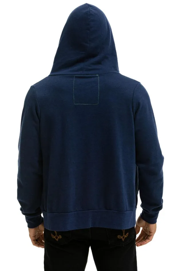 WomenMen Tops Aviator Nation 5 STRIPE HOODIE 8211 NAVY BLUE WomenMen Tops Aviator Nation 5 STRIPE HOODIE 8211 NAVY BLUE