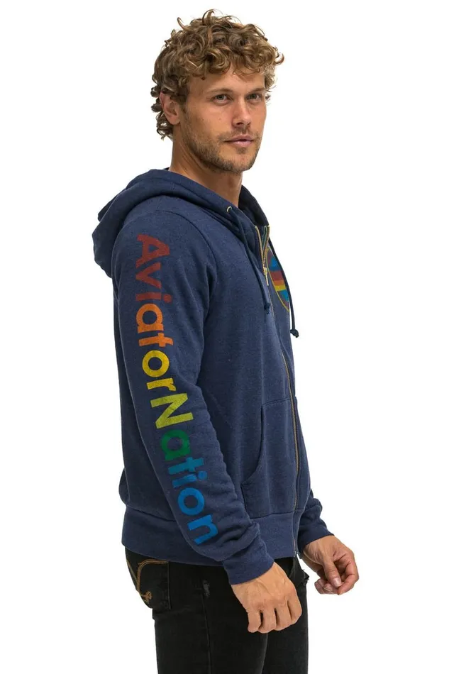 WomenMen Tops Aviator Nation AVIATOR NATION HOODIE 8211 NAVY WomenMen Tops Aviator Nation AVIATOR NATION HOODIE 8211 NAVY