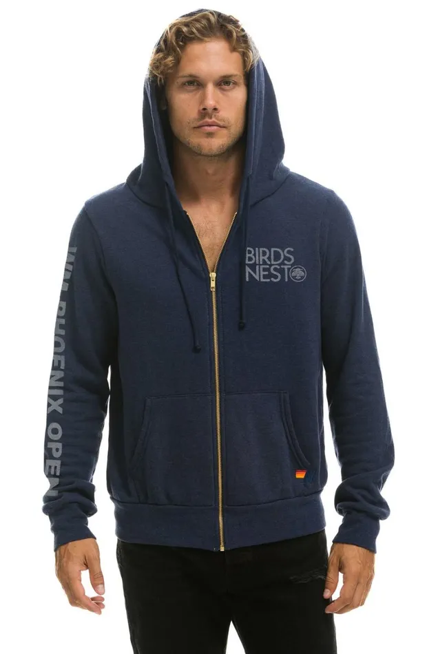 WomenMen Tops Aviator Nation WMPXO 2024 BIRDS NEST ZIP HOODIE 8211 NAVY HEATHER WomenMen Tops Aviator Nation WMPXO 2024 BIRDS NEST ZIP HOODIE 8211 NAVY HEATHER