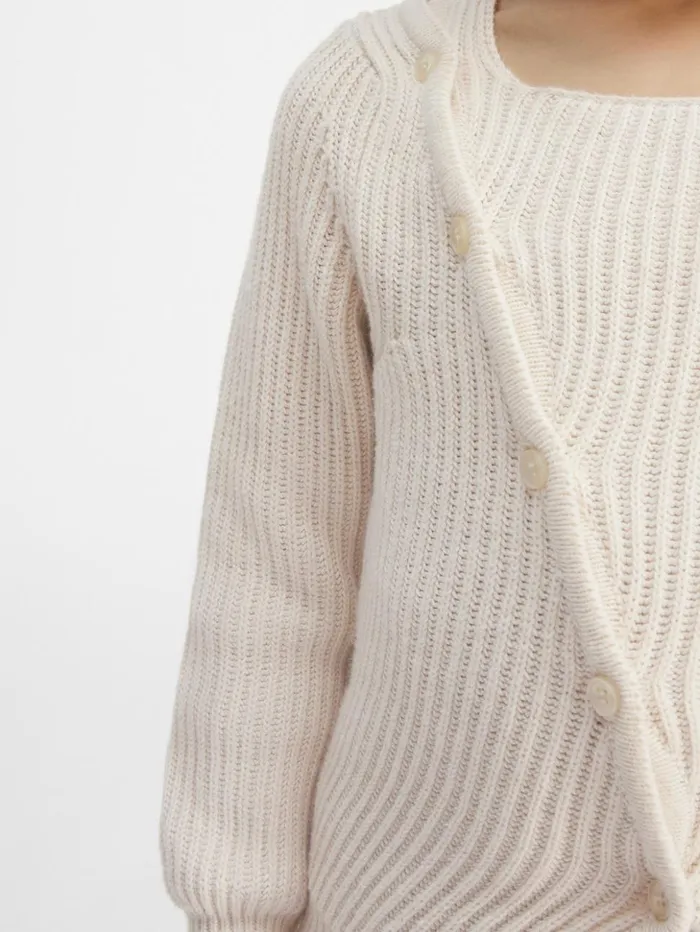 WomenMen Tops JACQUEMUS The Pau Kids039 Knit Offwhite WomenMen Tops JACQUEMUS The Pau Kids039 Knit Offwhite