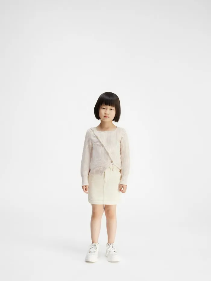 WomenMen Tops JACQUEMUS The Pau Kids039 Knit Offwhite WomenMen Tops JACQUEMUS The Pau Kids039 Knit Offwhite