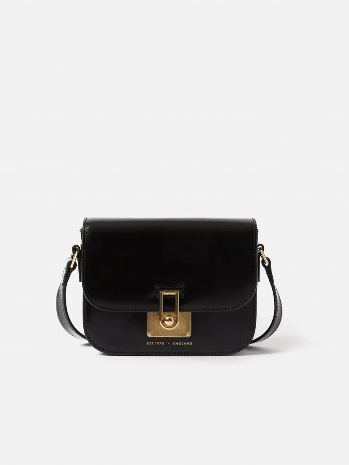 Women Meret Crossbody Black Jigsaw Bags