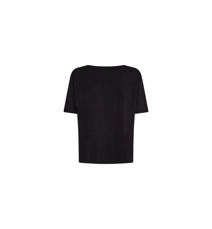 Women MMKarli SS Top Black HEART Sport MOS MOSH