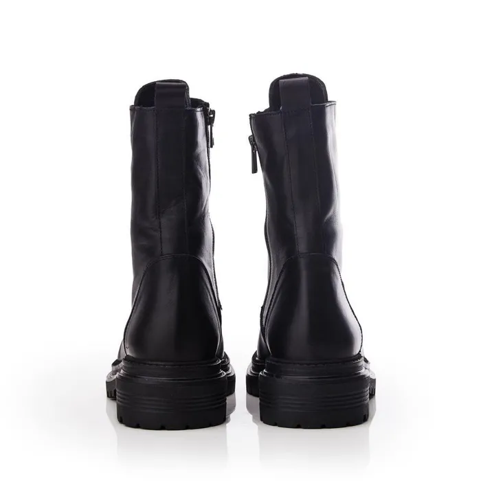 Women Moda In Pelle Black Boots Bsoleful BSloany Black Leather