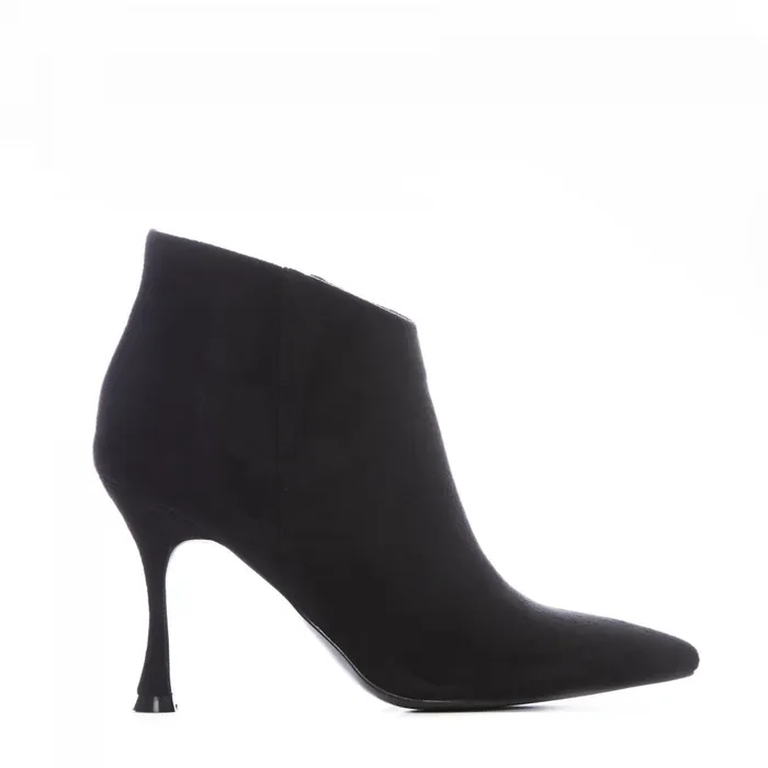 Women Moda In Pelle Black Boots M By Moda Myrra Black Alcantara
