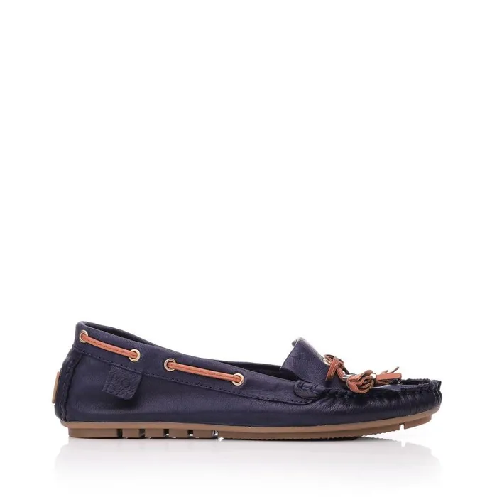 Women Moda In Pelle Brogues And Loafers Ellery NavyTan Leather