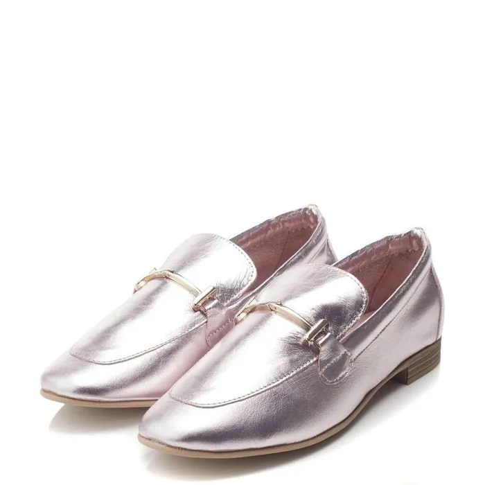 Women Moda In Pelle Brogues And Loafers Fayee Rose Gold Leather