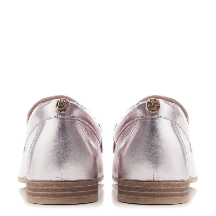 Women Moda In Pelle Brogues And Loafers Fayee Rose Gold Leather