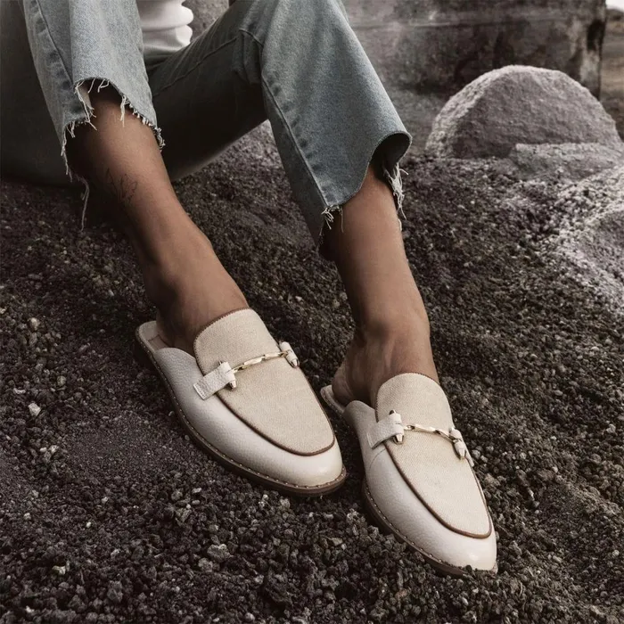 Women Moda In Pelle Casual Shoes Ellajean Off White Leather