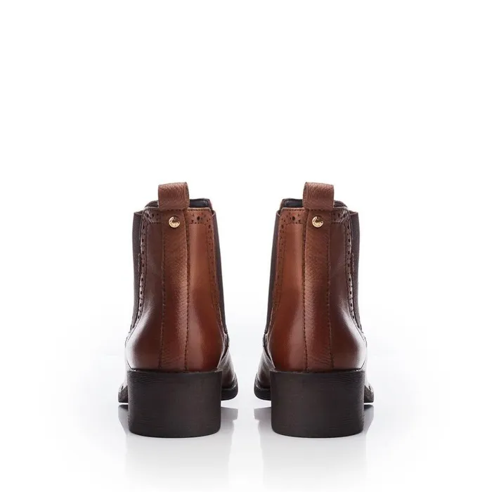 Women Moda In Pelle Chelsea Boots Millia Tan Leather