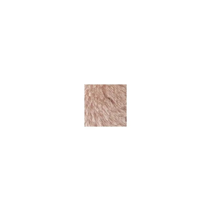 Women Moda In Pelle Clothing Frayaponcho Cream Faux Fur