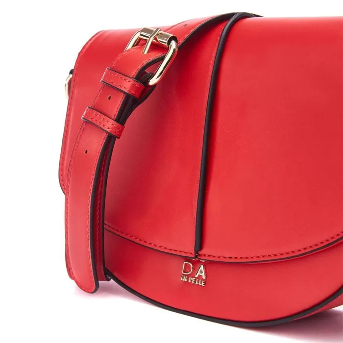 Women Moda In Pelle Shoulder Bags Baker Bag Red Porvair