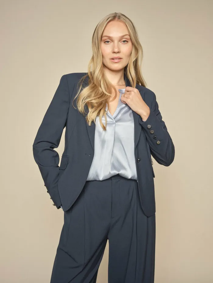 Women MOS MOSH MMBlake Piet Blazer Salute Navy Blazers