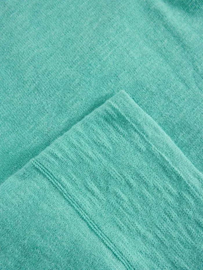 Women NARIA CARDI Mid Teal White Stuff Knitwear Women NARIA CARDI Mid Teal White Stuff Knitwear