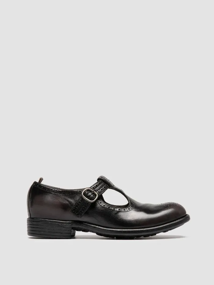 Women Officine Creative Footwear CALIXTE 071 Gray Leather TBar Shoes
