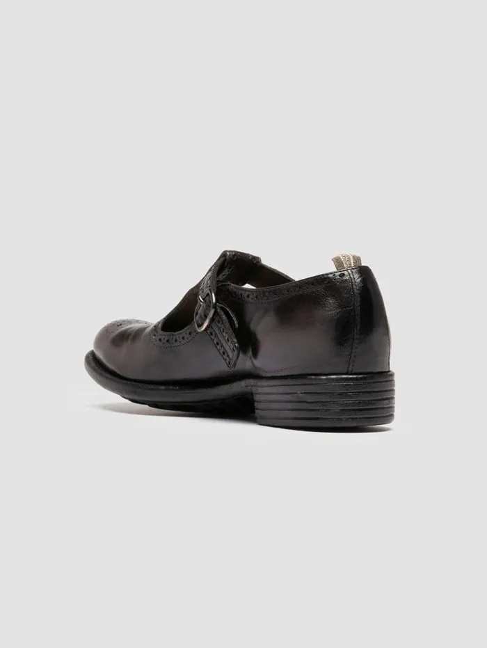 Women Officine Creative Footwear CALIXTE 071 Gray Leather TBar Shoes