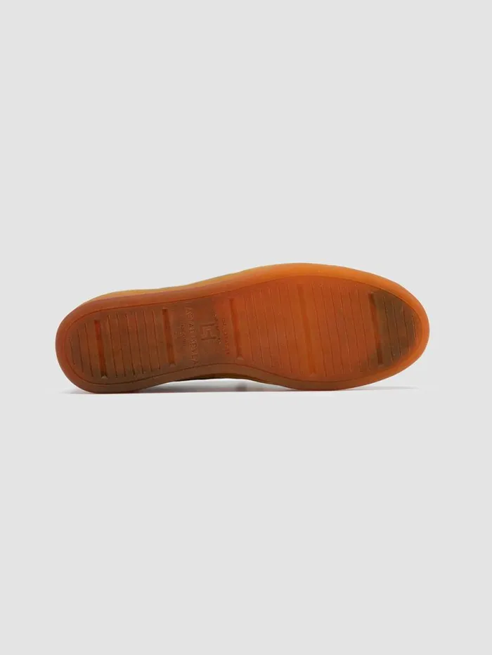 Women Officine Creative Footwear DESTINY 101 Yellow Leather And Suede Low Top Sneakers
