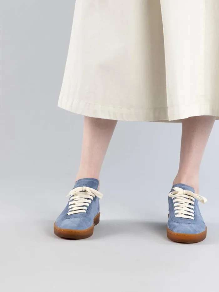 Women Officine Creative Footwear DESTINY 101 Yellow Leather And Suede Low Top Sneakers