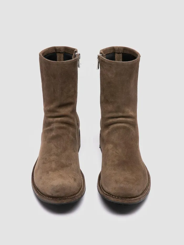 Women Officine Creative Footwear LEGRAND 203 Light Brown Suede Ankle Boots Women Officine Creative Footwear LEGRAND 203 Light Brown Suede Ankle Boots