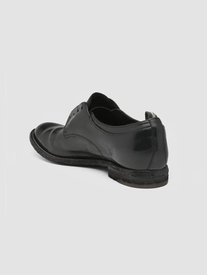 Women Officine Creative Footwear LEXIKON 501 Black Leather Derby Shoes