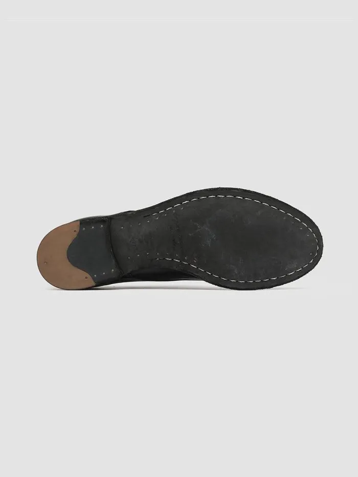 Women Officine Creative Footwear LEXIKON 501 Black Leather Derby Shoes