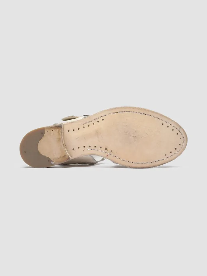 Women Officine Creative Footwear LEXIKON 536 White Leather Sandals