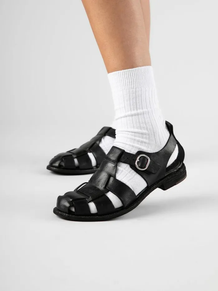 Women Officine Creative Footwear LEXIKON 536 White Leather Sandals