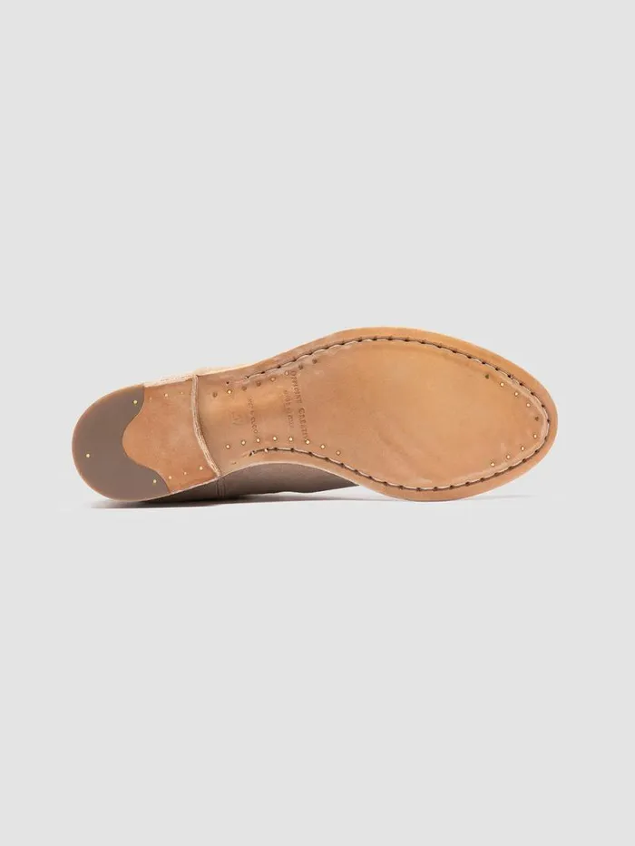 Women Officine Creative Footwear LEXIKON 551 Brown Suede Zipped Boots
