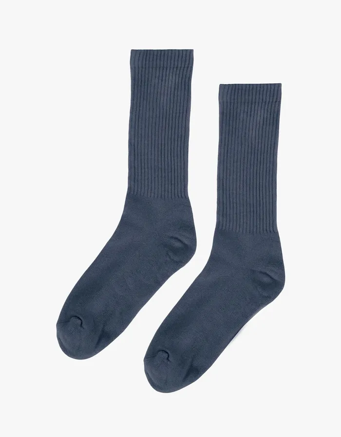 Women Organic Active Sock 8211 Petrol Blue Socks Colorfulstandard