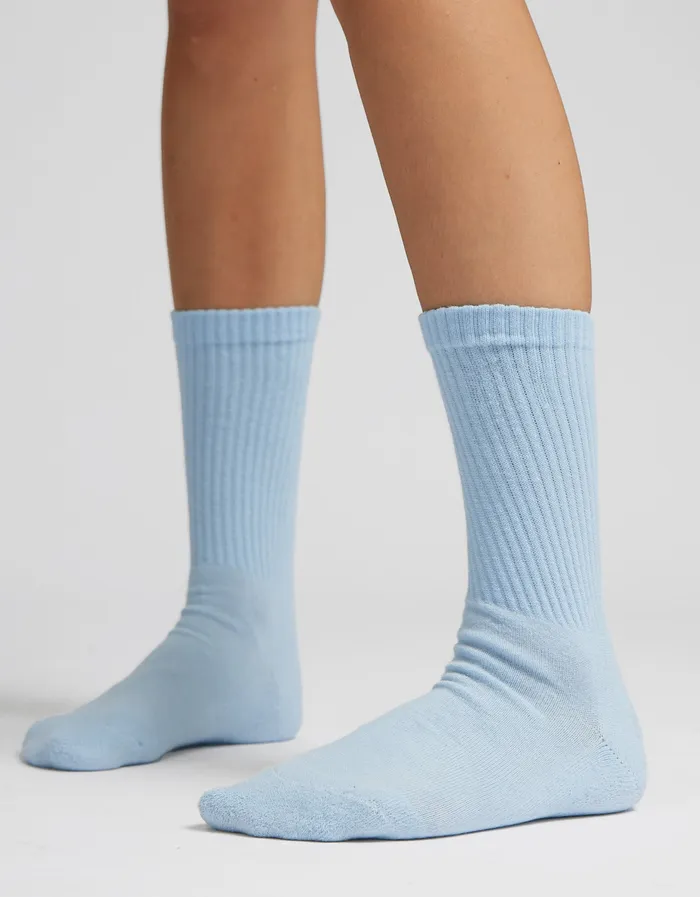 Women Organic Active Sock 8211 Petrol Blue Socks Colorfulstandard
