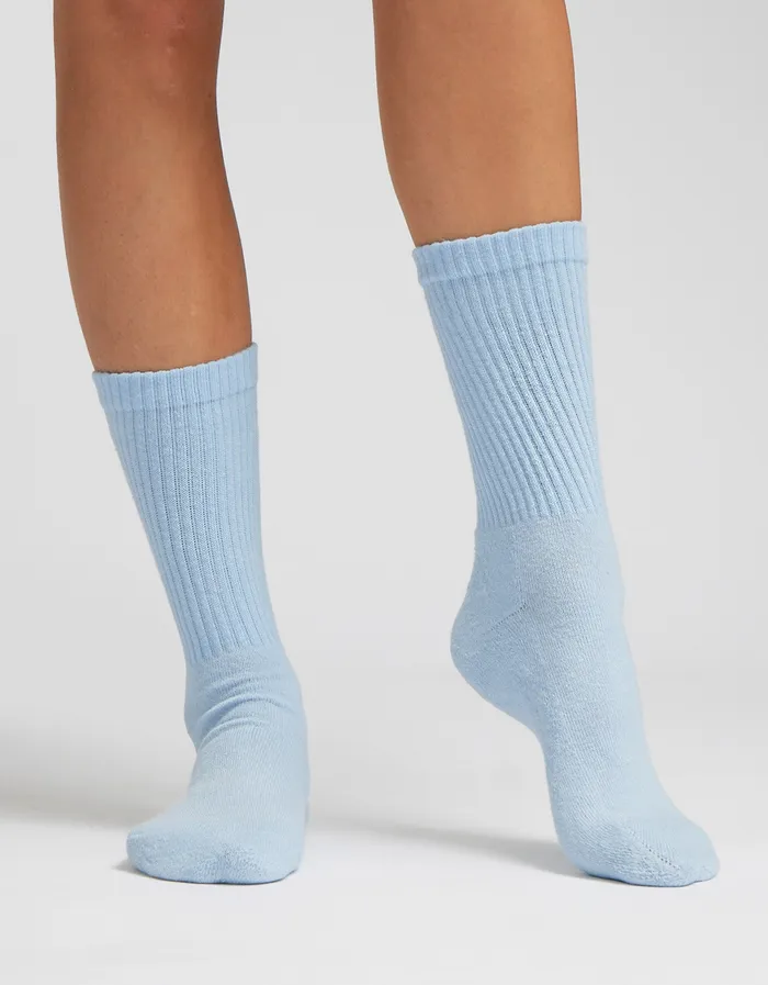 Women Organic Active Sock 8211 Petrol Blue Socks Colorfulstandard
