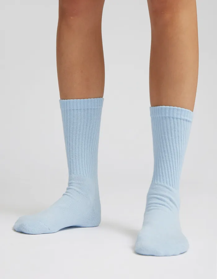 Women Organic Active Sock 8211 Petrol Blue Socks Colorfulstandard
