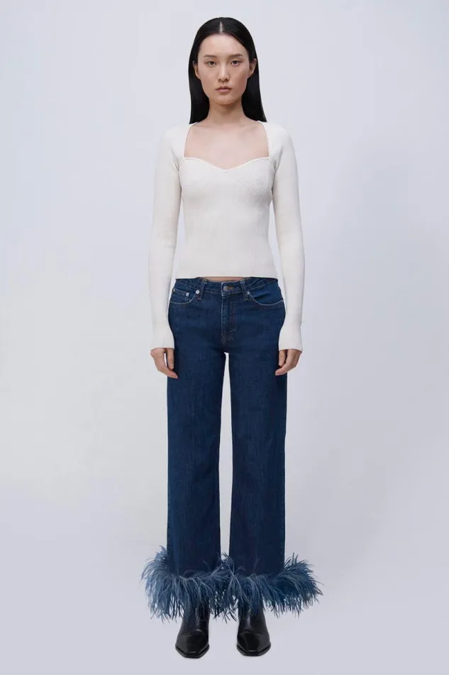 Women Pants and Bottoms Jonathan Simkhai Jude Denim
